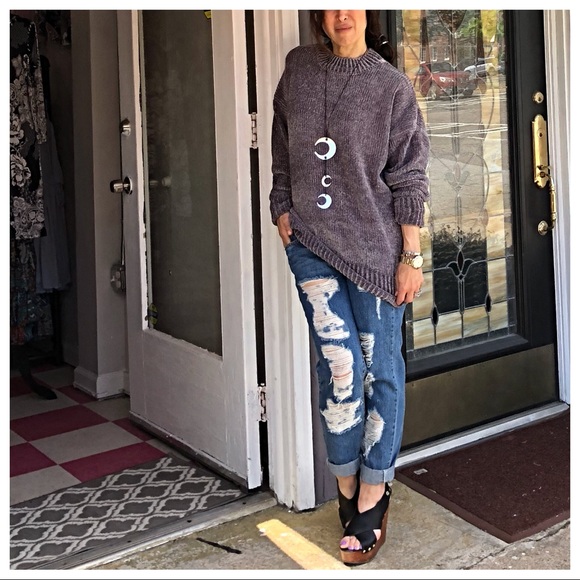 ✨LAST ONE✨Loose fit soft chenille sweater - Picture 6 of 8